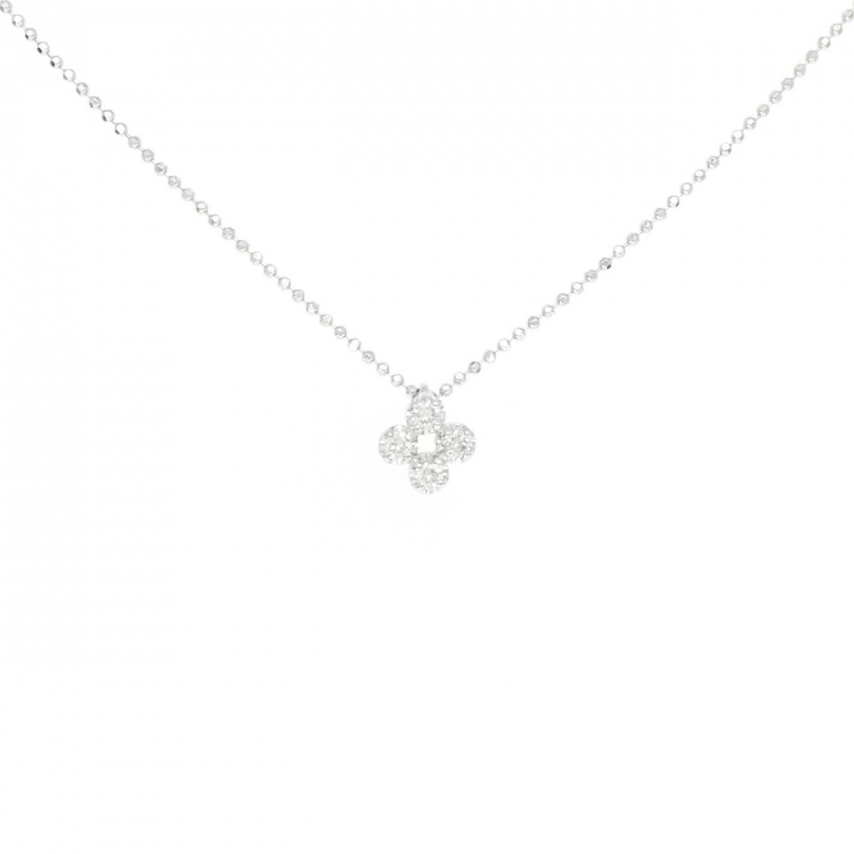 ヴァンドーム ダイヤモンド ネックレス 0.12CT拍卖