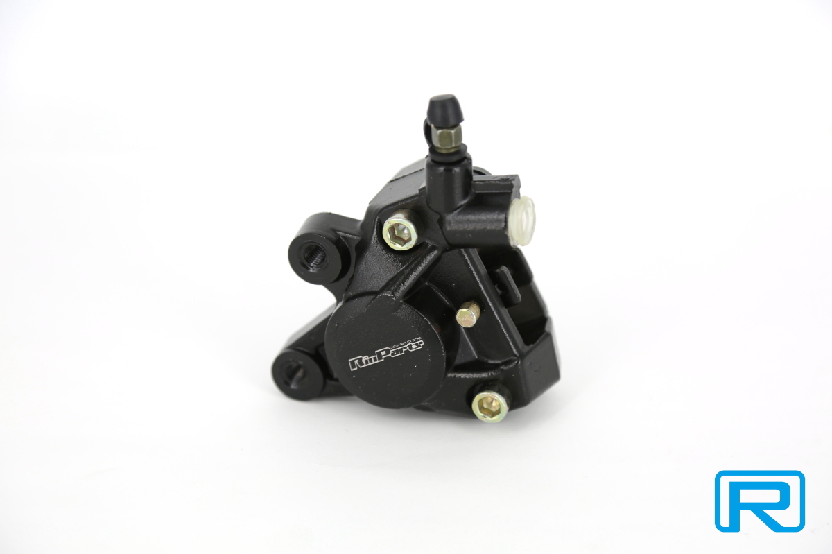 ★送料込み★ 鋳造2POT対抗 ブレーキキャリパー ブラック ヤマンボ拍卖