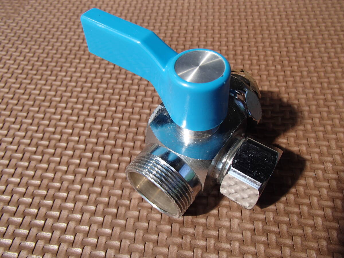 キッチン水栓用パーツ F型切替弁 切替コック アングル型ミニチュアボールバルブ(A)拍卖