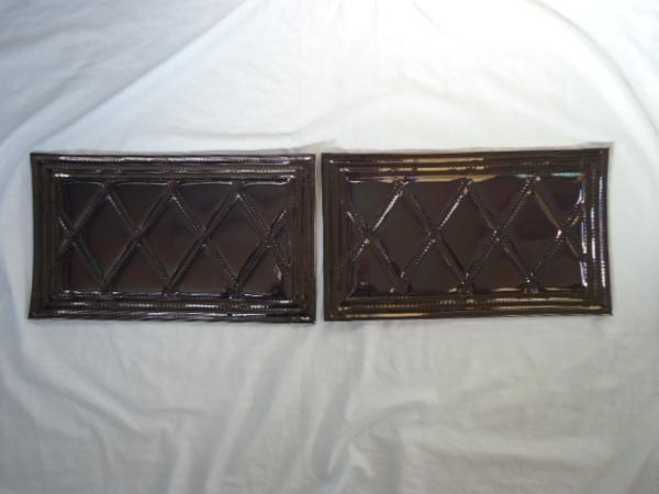 430×250 泥よけ 黒/黒 2枚組 『綺羅』 泥除け マッドガード デコトラ ダンプ トラック用品 JETイノウエ 523835拍卖