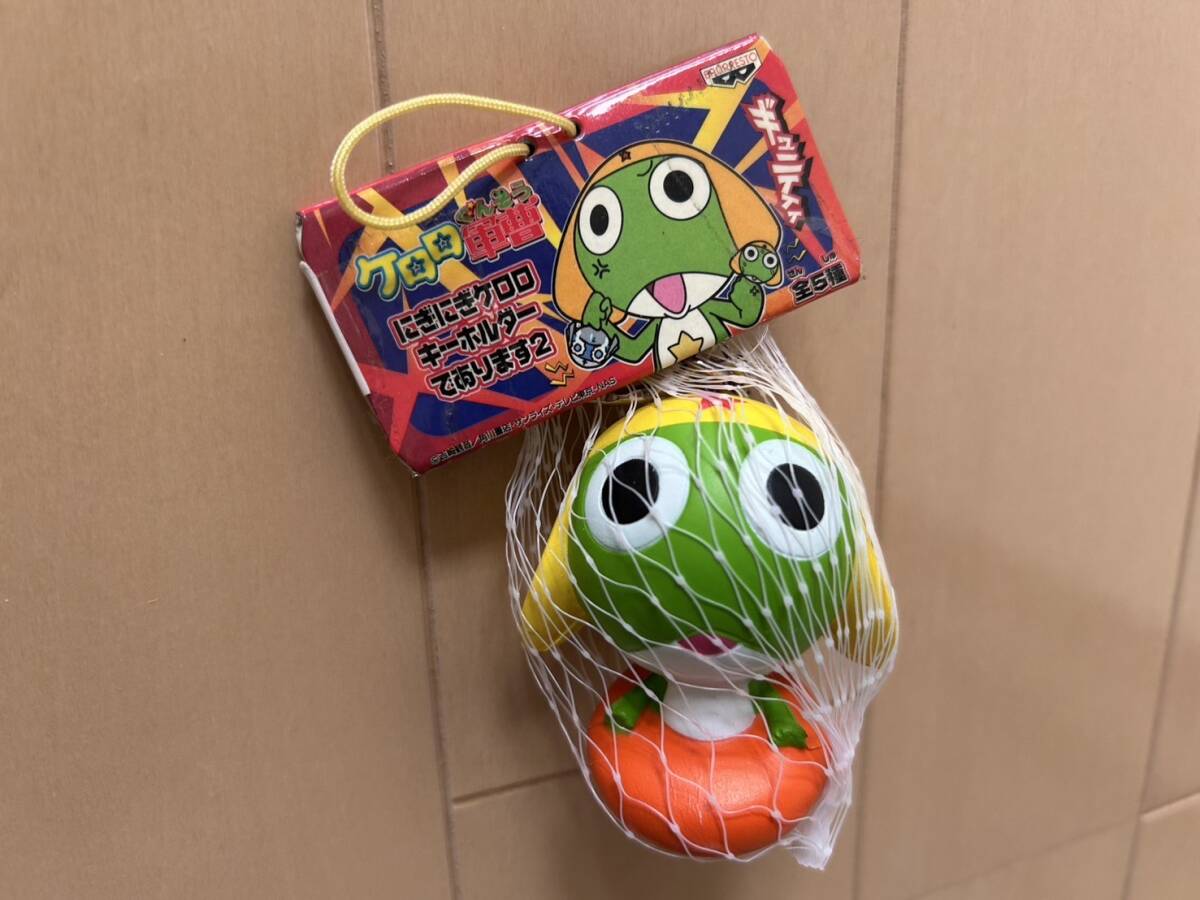 BANPRESTO バンプレスト ケロロ軍曹 にぎにぎケロロ キーホルダーであります2拍卖