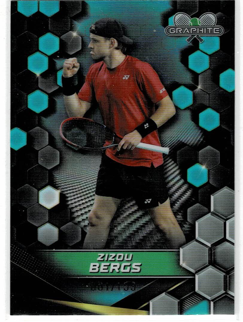 2024 Topps Graphite Tennis Zizou Bergs Aqua Refractor /199拍卖