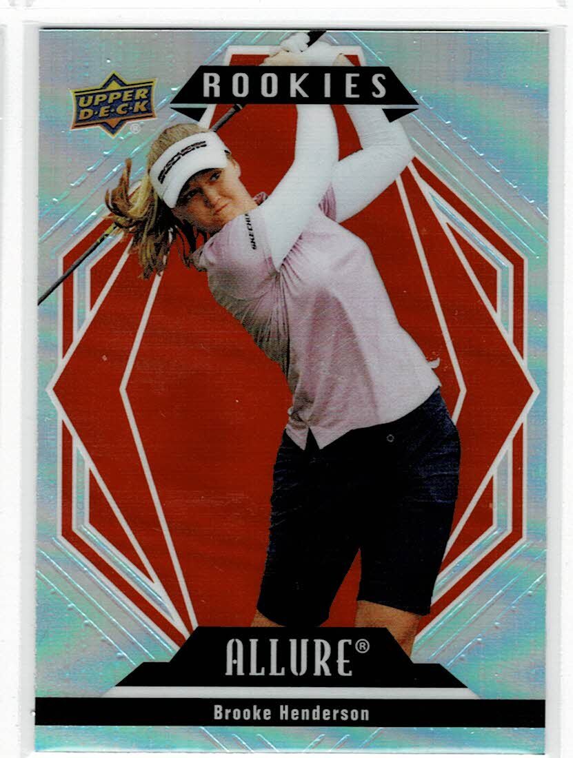 2024 UD Portfolio Golf Brooke Henderson RC Allure 拍卖