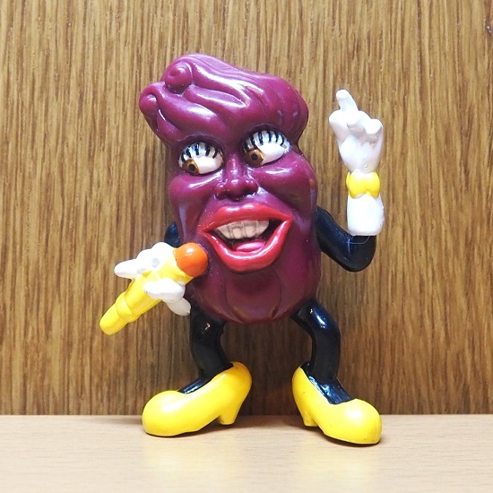 カリフォルニアレーズン フィギュア PVC マイク 女の子 1988 ビンテージ アドバタイジング アメトイ ミールトイ拍卖