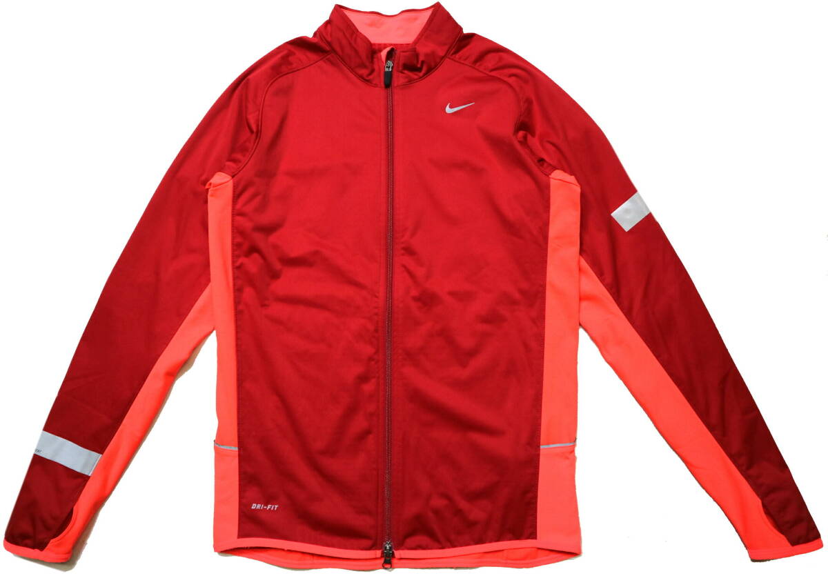 程度良好!◆ナイキ DRI-FIT 裏起毛 ウォームアップジャケット◆背高S-細身Mサイズ(身長164-166センチ位)拍卖