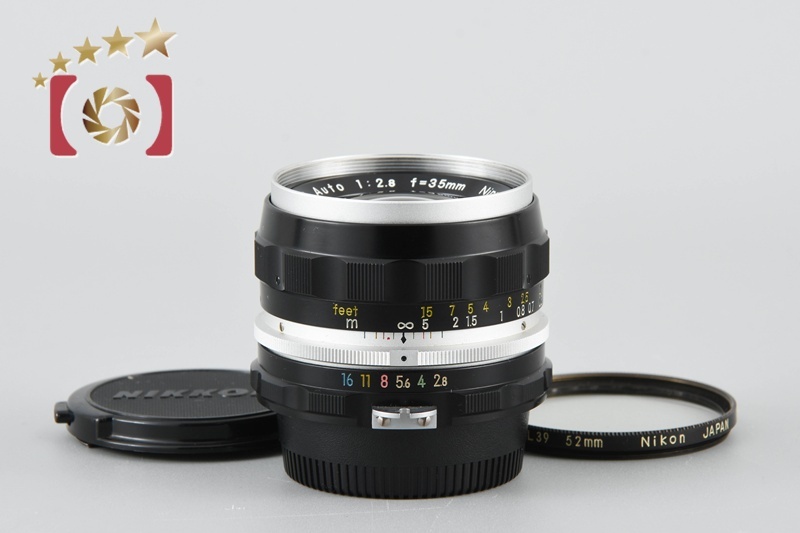 【中古】Nikon ニコン NIKKOR-S Auto 35mm f/2.8拍卖