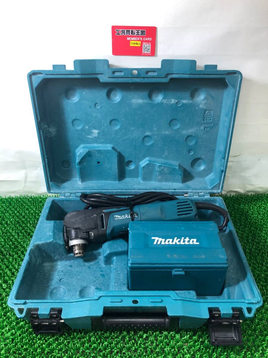 中古品 電動工具 ★makita(マキタ) 100vマルチツール TM3010CT 木工 木材 鉄工 金属 塩ビ パイプ 加工.切断 研磨. ITDBGGLFER14拍卖