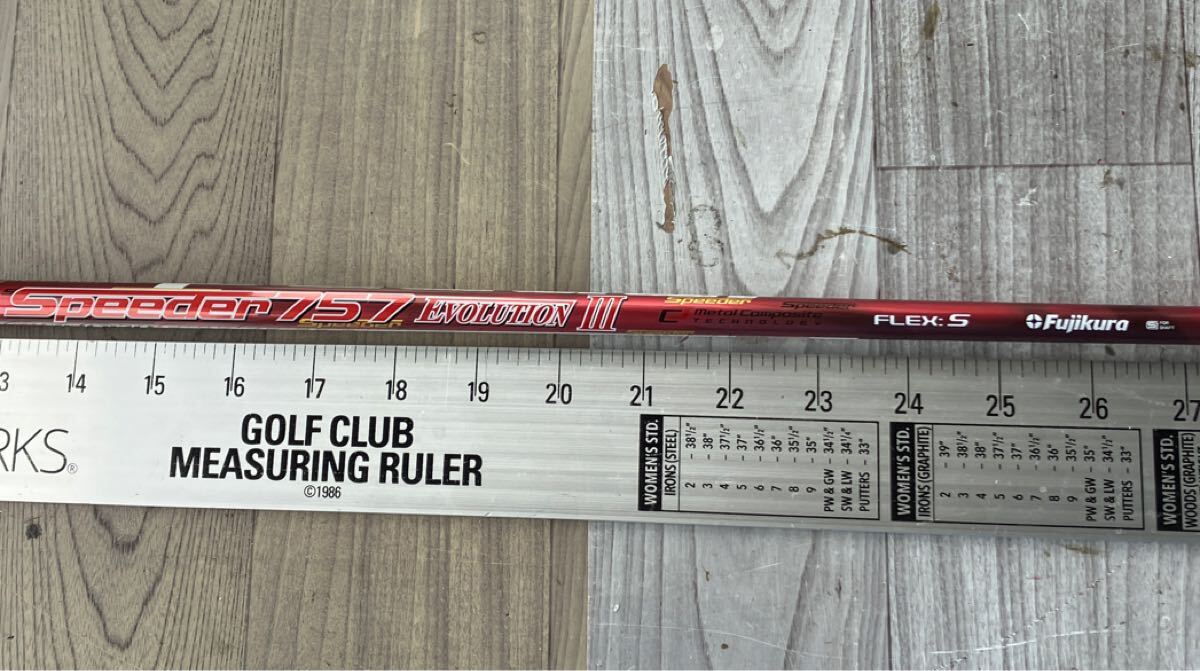◆◆ 送料無料 ◆◆ Speeder 757 EVOLUTION Ⅲ スピーダー FLEX S FUJIKURA フジクラ PING ピン G425 430 410 スリーブ付シャフト FW 拍卖