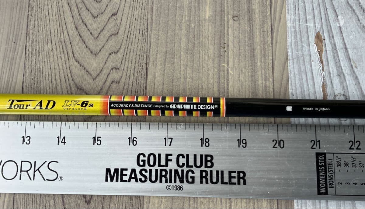 ◆ ◆ 送料無料 ◆◆ Tour AD ツアーAD LV-6S GRAPHITE DESIGN グラファイトデザイン FLEX S PING ピン G425 430 410 スリーブ付シャフト拍卖