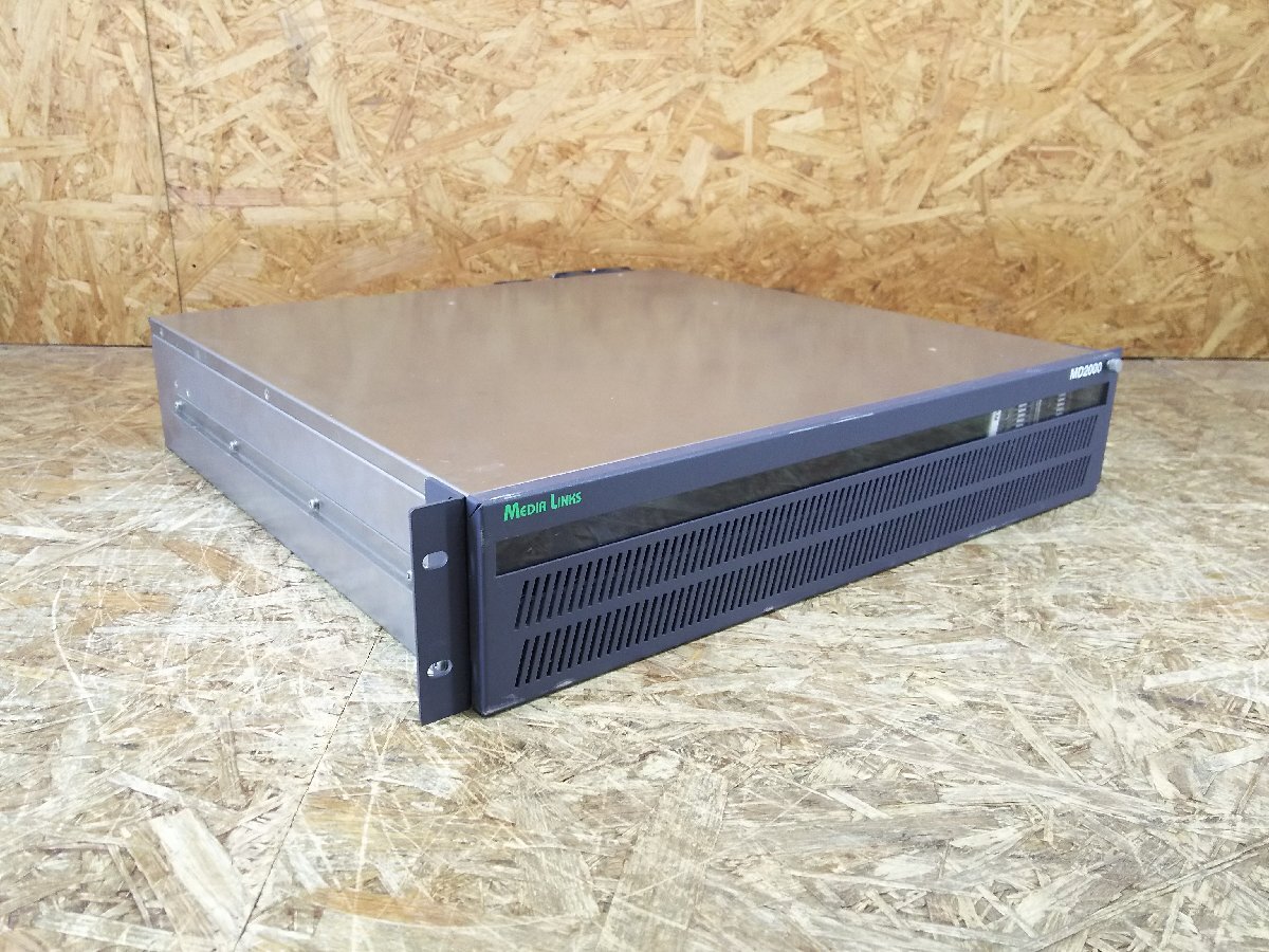 ◎【簡易動作確認済み】MEDIA LINKS MD2000 HDプロセッシングシステム/分配器 訳あり 現状品◎Z-2687拍卖