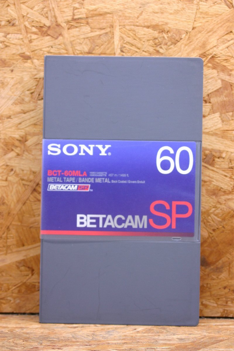 ◎ソニー SONY BCT-60MLA BETACAM SPテープ 標準カセット 60分◎B9拍卖