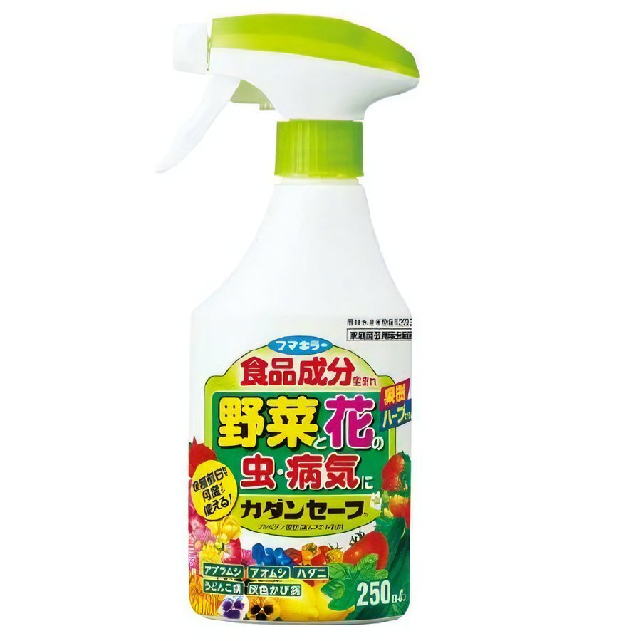 盆栽道具 【スプレータイプ】新_カダンセーフ殺虫・殺菌スプレー 250ml拍卖