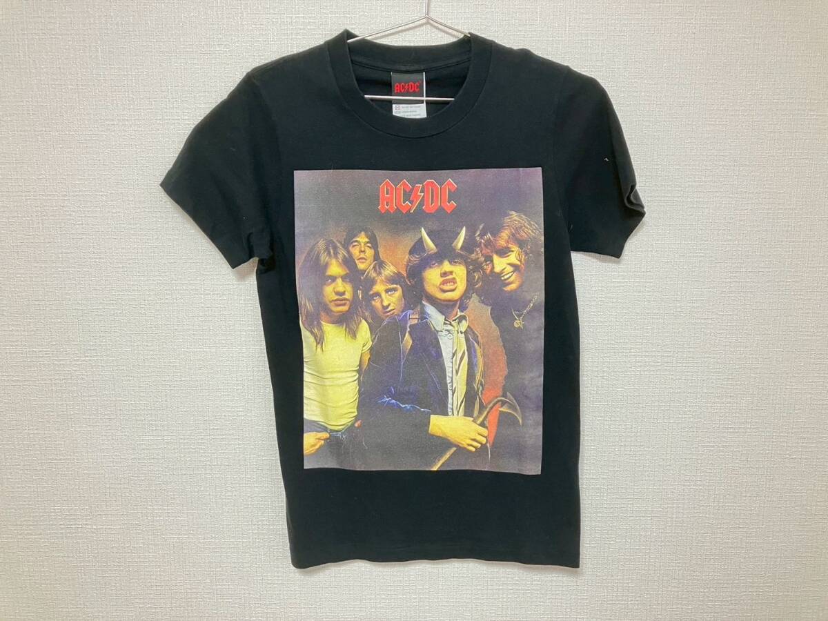 HYSTERIC GLAMOUR AC/DC コラボ Tシャツ ブラック サイズFREE拍卖