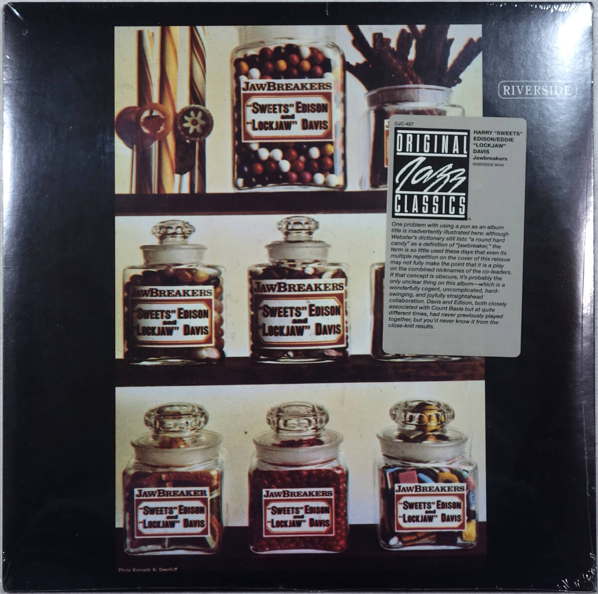 ◆HARRY 'SWEETS' EDISON AND EDDIE 'LOCKJAW' DAVIS/JAWBREAKERS (US OJC LP/Sealed) -Riverside拍卖