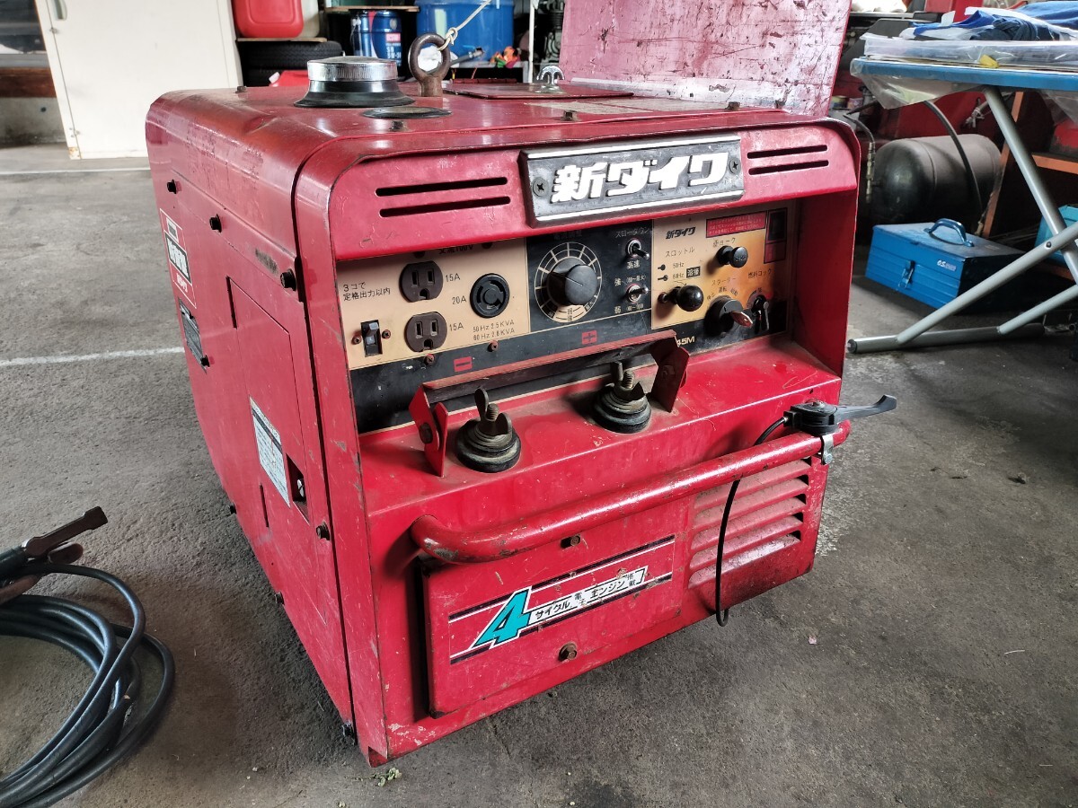 発電機溶接機 新ダイワEGW145M 4サイクルエンジン 秋田県 拍卖