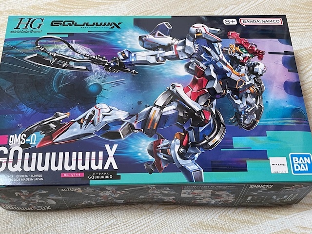 HGジークアクスGQuuuuuuX■機動戦士ガンダム最新作パラレルワールドのファーストGUNDAM1/144スケールBANDAIバンダイ庵野秀明エヴァ拍卖