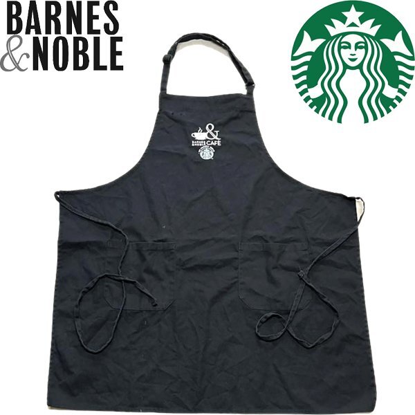 1点物◆スターバックス黒エプロン古着メンズレディースOKアメカジ90sストリート/スポーツ雑貨インテリア企業USブランド珈琲バリスタ348890拍卖