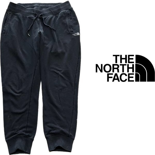 1点物◆ノースフェイス雰囲気系黒スウェットパンツ古着XLメンズレディースOKアメカジ90sストリート/スポーツトレーナーブランド中古348981拍卖