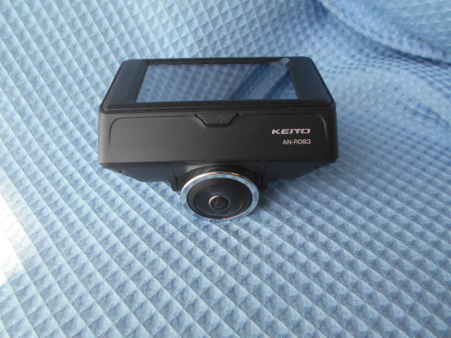 KEIYO 全周囲型 ドライブレコーダー AN-R083 本体のみ マイクロSDカード付拍卖