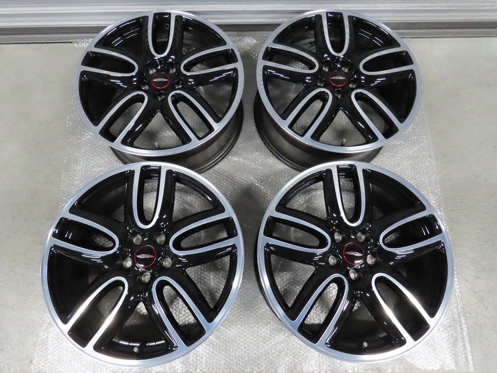 4本 JCW MINI ジョンクーパーワークス F54 ミニ 純正 コース・スポーク523 2トーン 8J +57 PCD112 5穴 19インチ 6856066拍卖