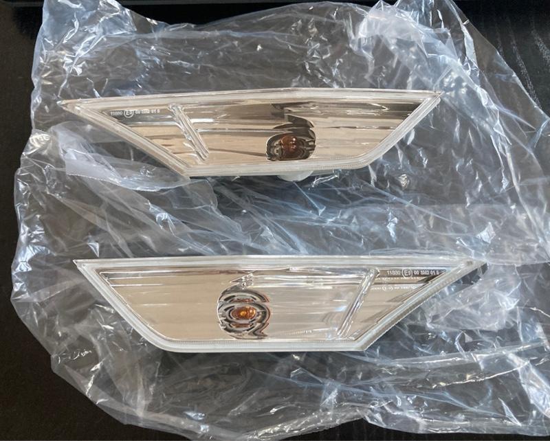 ★左右セット★ホンダ 純正 新品 未使用 シビック FK8 タイプR サイドマーカー バンパーマーカー ウインカー クリア R L ★HONDA type R ★拍卖