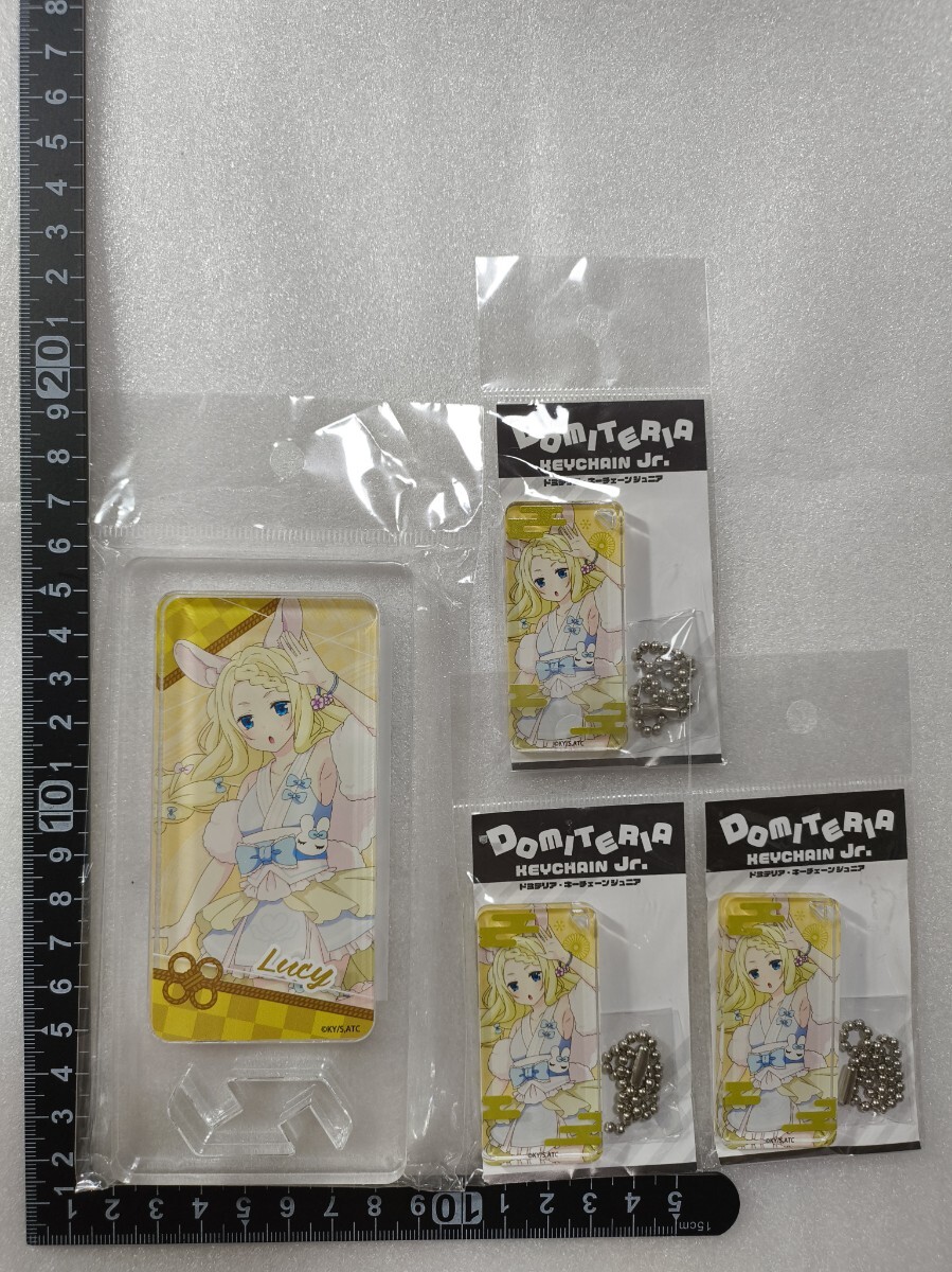 あやかしトライアングル 月丘ルーシー キーホルダー3個 ドミテリアアクリルスタンド1個 0拍卖