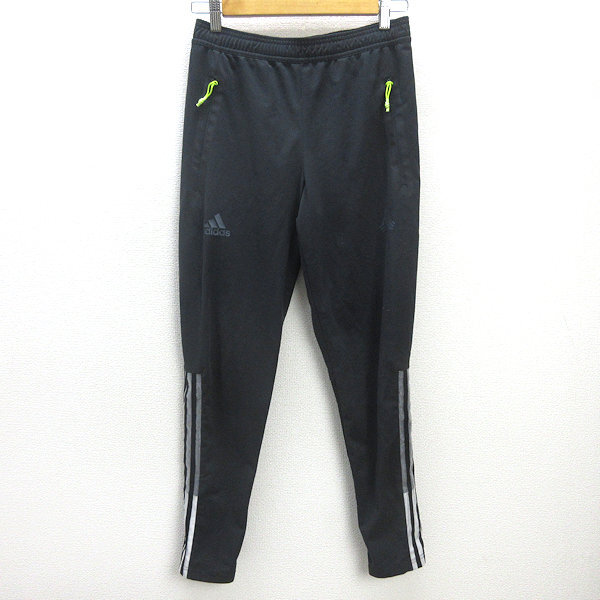 H■アディダス/adidas FS5073 フットサル ジャージパンツ TANテックパンツ【S】黒/MENS■9【中古】拍卖