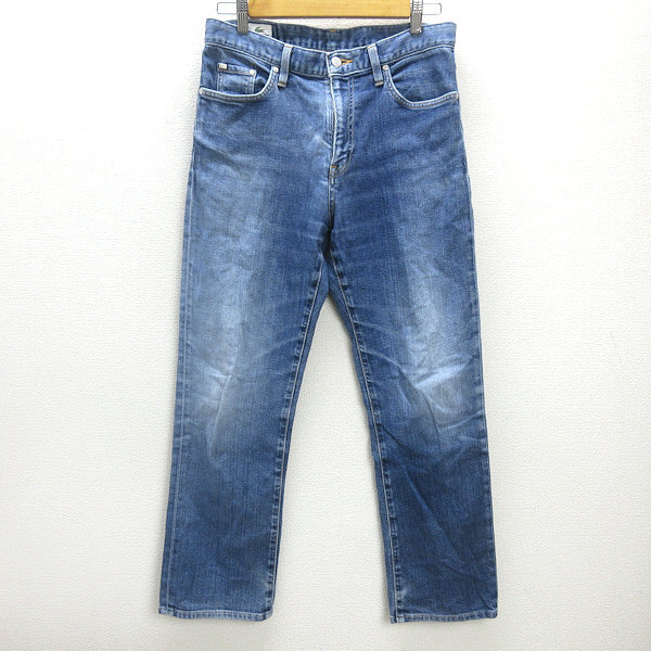 G■ラコステ/LACOSTE デニムパンツ/ジーンズ【76】紺/men's/16【中古】■拍卖