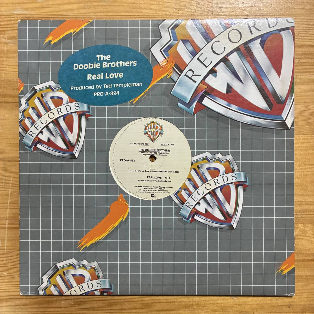 DOOBIE BROTHERS REAL LOVE 片面プレス 12インチ シングル拍卖
