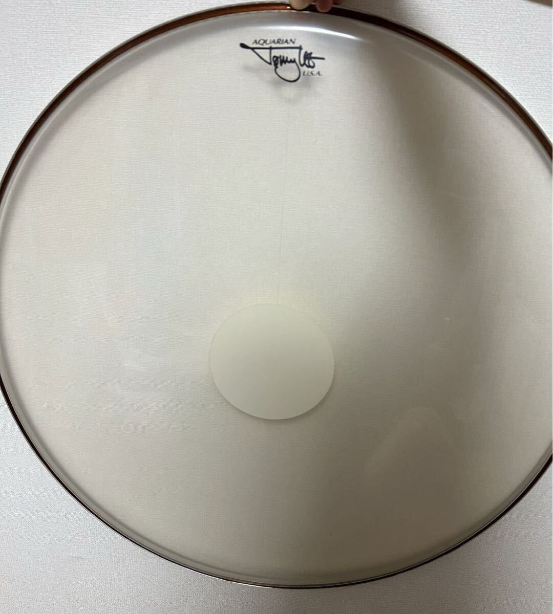 アクエリアン 26インチ ベースドラムヘッド モトリー・クルー トミー・リーモデル拍卖