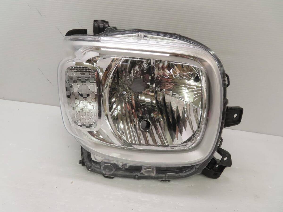 美品/破損無し H【X0353】MK53S スペーシア ハロゲン ヘッドライト 右【35100-79R01/ICHIIKO 1958 刻印:D】拍卖