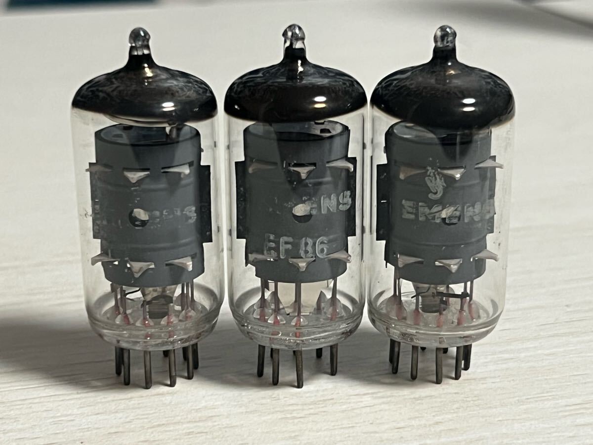 EF86 SIEMENS 3本 試験済 真空管拍卖