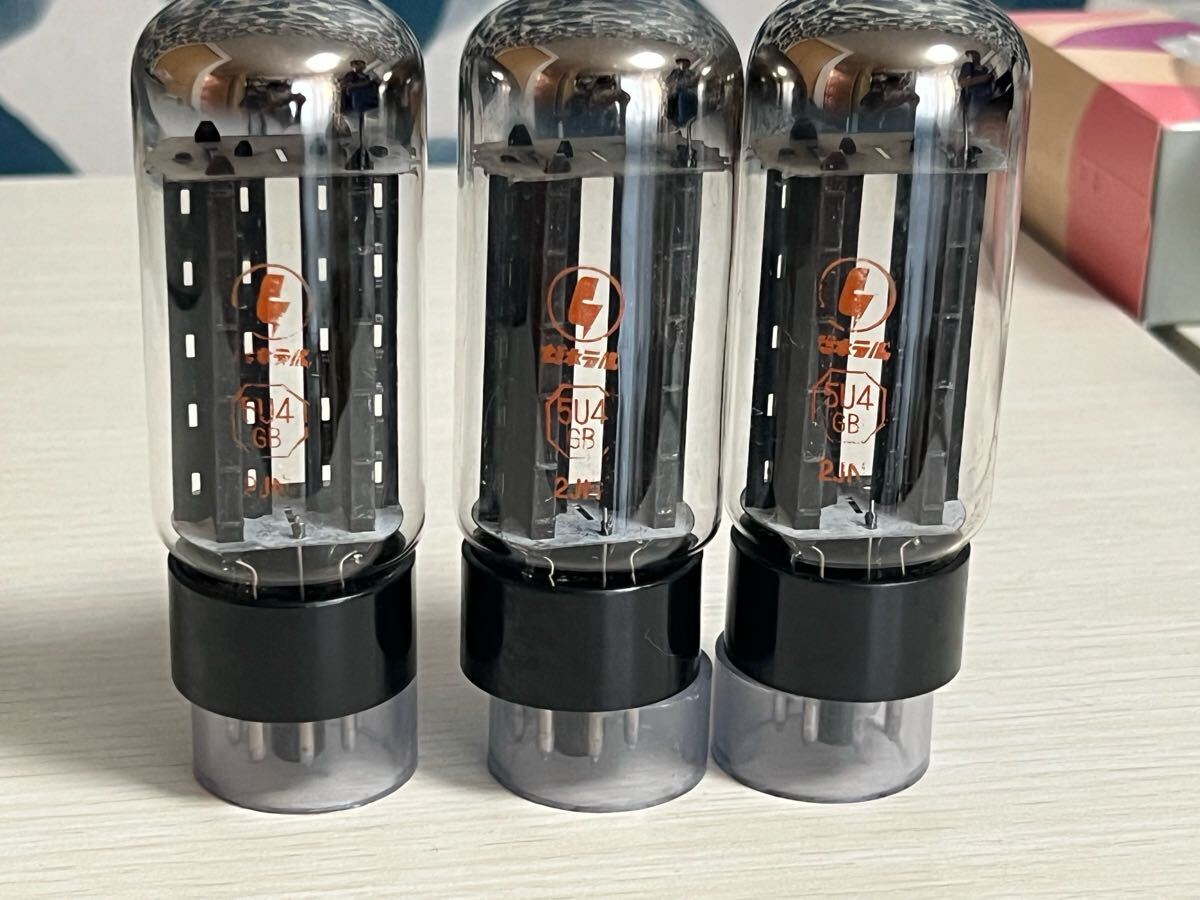5U4GB 3本 ゼネラル 試験済み 真空管 良好拍卖