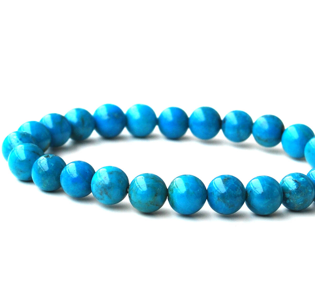 ☆天然石卸☆超激レア!!☆完全別格品!!☆超極上ターコイズ(トルコ石)☆ブレスレットSSA ※ファイナルクオリティー!!拍卖