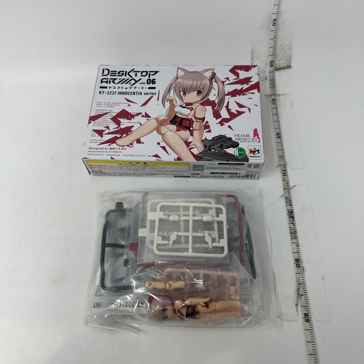 未使用 メガハウス デスクトップアーミー Vol.06 イノセンティア 01 ローズ 内袋未開封 83111350拍卖