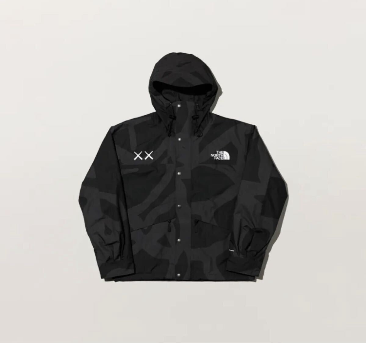 The North Face Kaws Retro 1986 Mountain Jacket Black ノース フェイス カウズ マウンテン ジャケット 黒拍卖