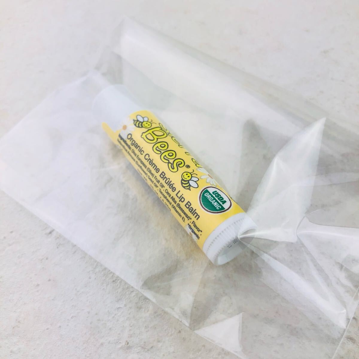 Sierra Bees シエラビーズ オーガニック リップクリーム USDAオーガニック リップバーム クリームブリュレ拍卖