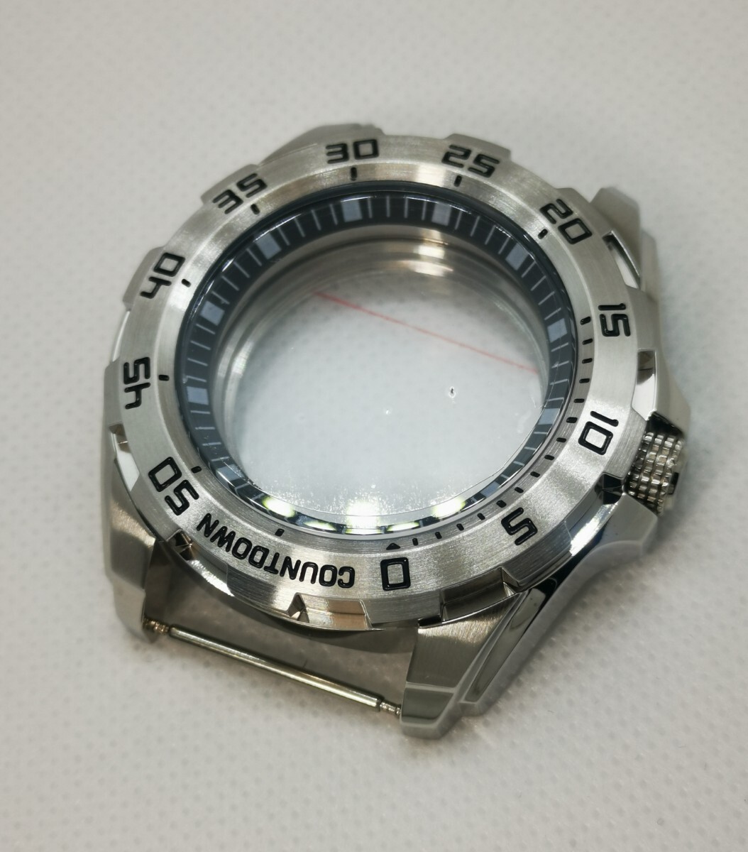 NH35 NH36 NH34 44mm SS ノンデイト ケースセット カスタム seikomod 腕時計 ウォッチ MOD パーツ セイコー ムーブメント 対応拍卖