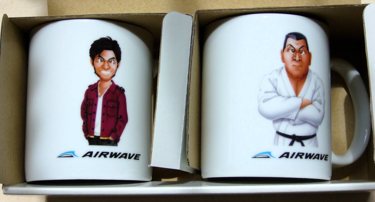 未使用 ホンダ エアウエイブ マグカップ(2個セット) 坂口憲二 坂口征二 AIRWAVE拍卖