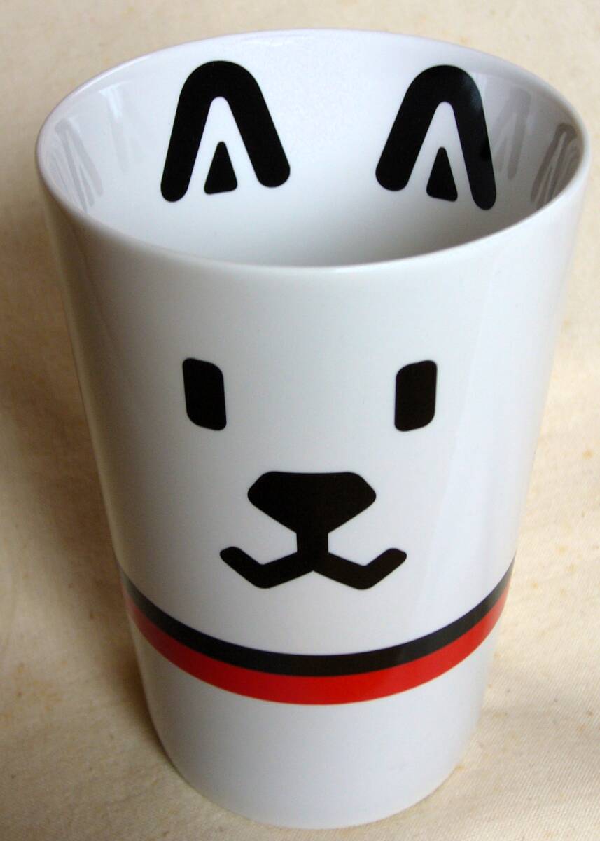 美品 ソフトバンク お父さん タンブラー 耳型蓋付きマグカップ SoftBank拍卖