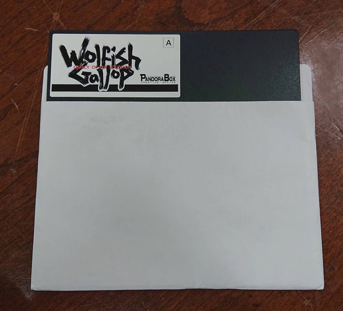 Wolfish Gallop 5.25インチフロッピーディスク Aのみ 動作未確認 ジャンク拍卖