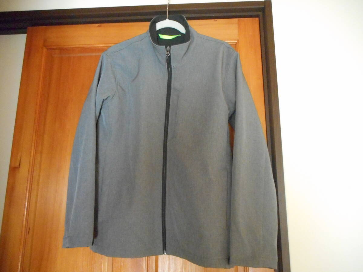 ジップアップ ジャンパー グレー Mサイズ拍卖