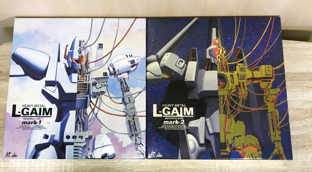 【中古】EMOTION HEAVY METAL L-GAIM 重戦機エルガイム MEMORIAL BOX メモリアルボックス mark-1.2 レーザーディスク 再生未確認拍卖
