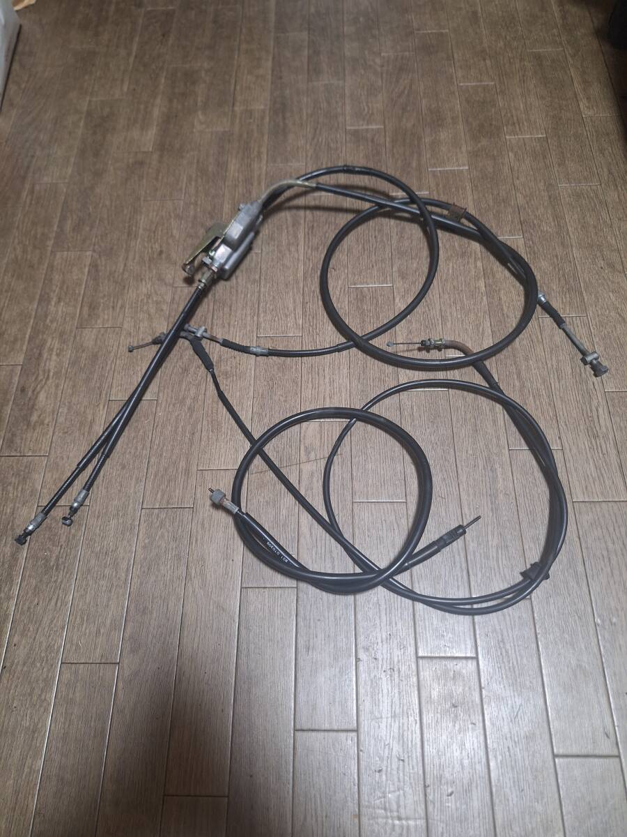 トゥデイ アクセルワイヤー スロットルケーブル スピードメーターワイヤー 前後コンビブレーキワイヤーケーブルセット AF61 TODAY拍卖