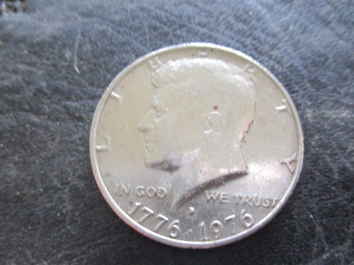 ★とちぎ屋!【50セント硬貨 (アメリカ合衆国)】200周年記念(1776~1976)ケネディ ハーフダラー JFK★拍卖