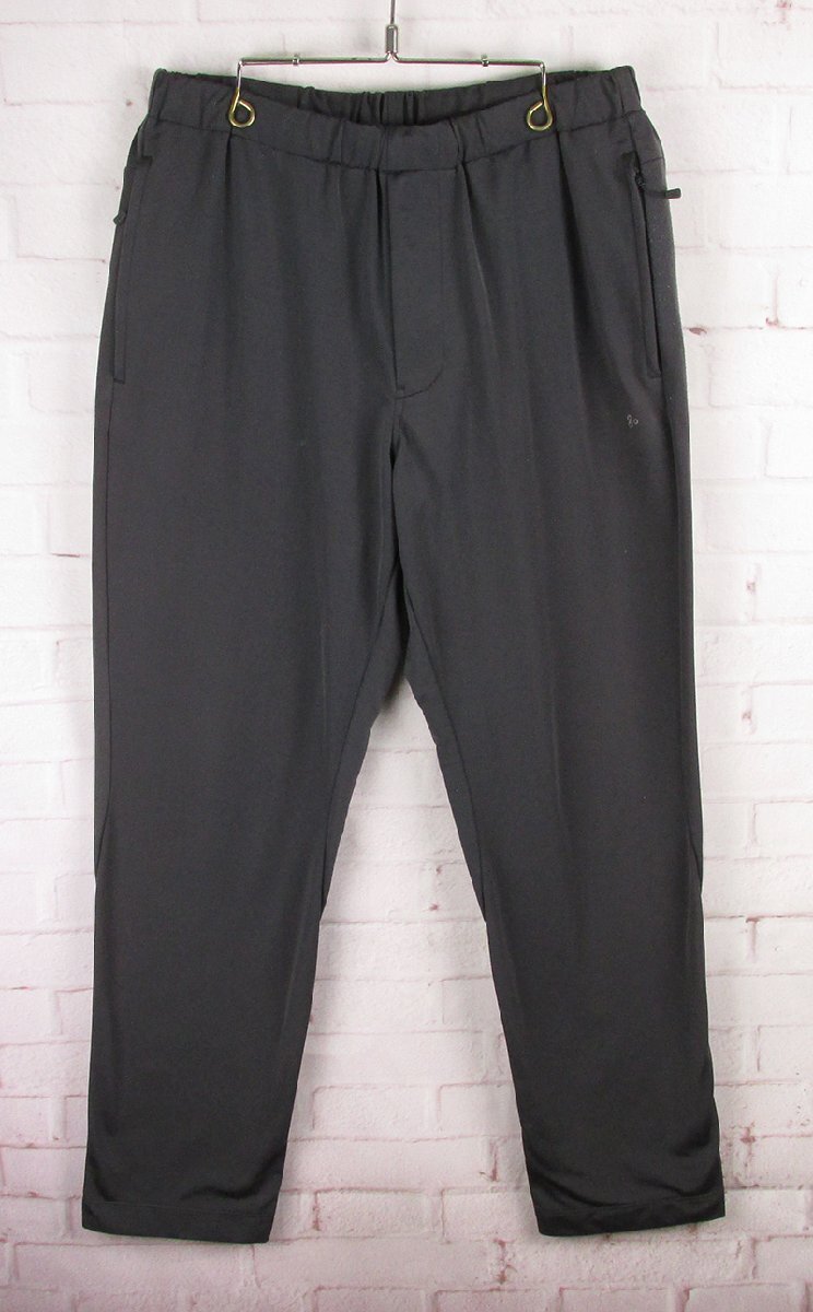 MYP20141 GYMPHLEX ジムフレックス ストレッチテクノ インレイ イージーパンツ GY-E0024 SIJ チャコール系 M拍卖