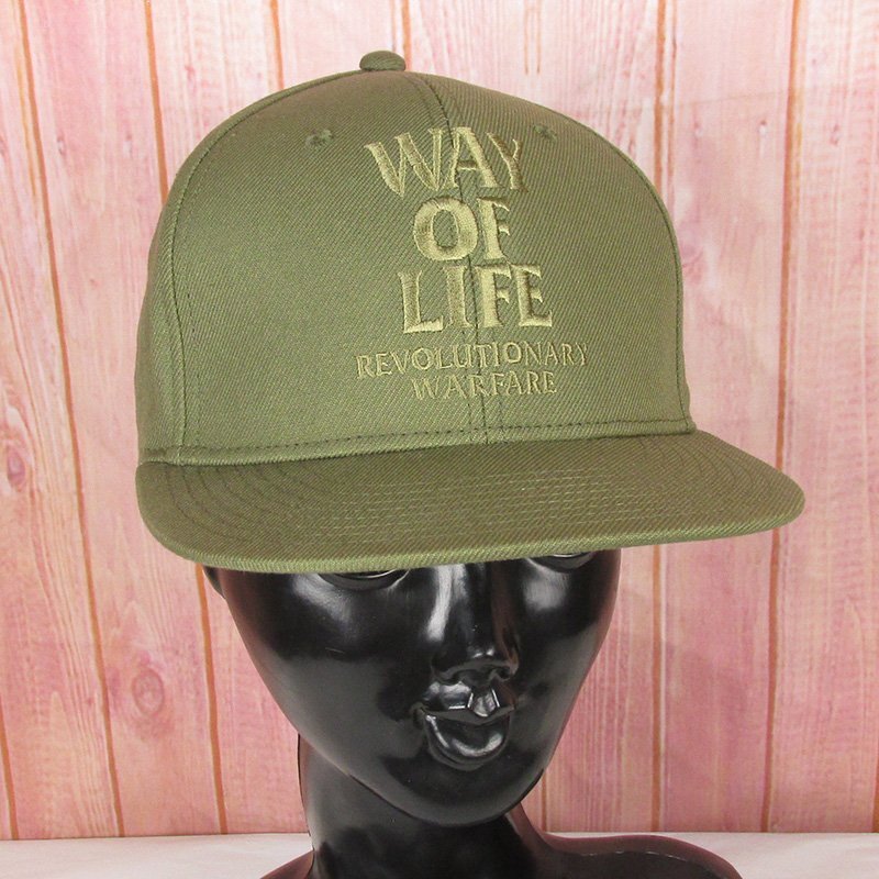 MYO18037 RATS ラッツ 6パネル キャップ 帽子 way of life 22'SPA-1201 オリーブ系 FREE拍卖