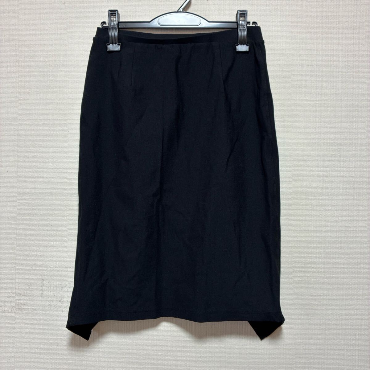 中古 cil 黒 タイトスカート プレーンウエスト Mサイズ スカート拍卖
