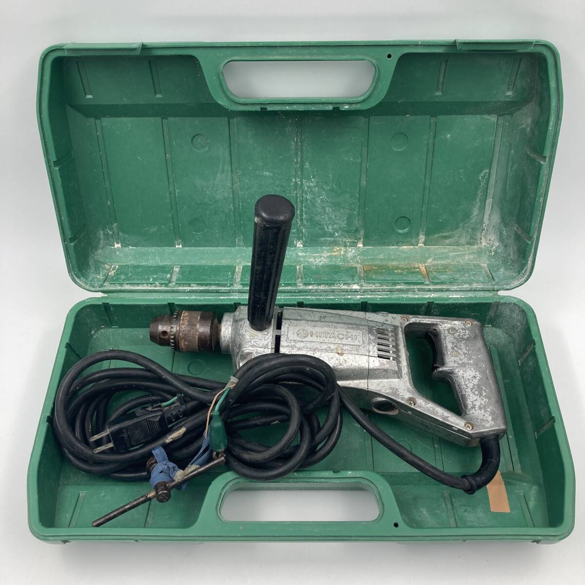 【通電確認済】日立工機 木工用 電動 ドリル DW 30Y 1100rpm 30mm 100V 7.2A 700W 定格30分 HITACHI 電動工具拍卖