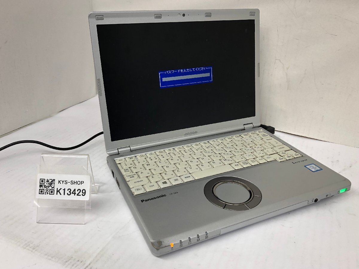 ジャンク/ Panasonic CF-SZ6RDYVS Corei5-7世代 メモリ8GB ストレージ無し 【K13429】拍卖